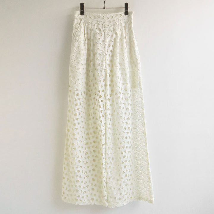 【ERIKOKATORI/エリコカトリ】cutwork pants EK6-2-2の通販 「ONENESS ONLINE STORE」