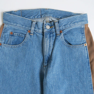 SALE 50%OFF ! <br/>【kotohayokozawa/コトハヨコザワ】<br>PANELED DENIM PANTS <br>KT23S-PT03