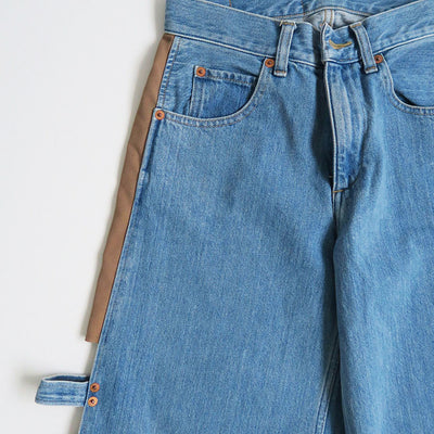 SALE 50%OFF ! <br/>【kotohayokozawa/コトハヨコザワ】<br>PANELED DENIM PANTS <br>KT23S-PT03