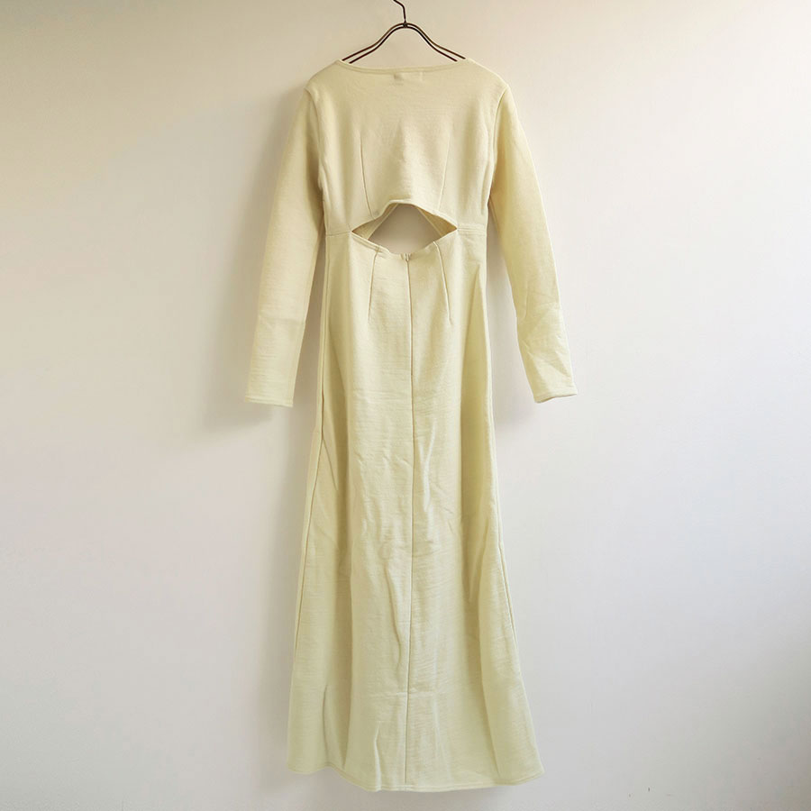 ERIKOKATORI/エリコカトリ】wool sweat cutout dress EK5-5-3の通販 「ONENESS ONLINE STORE」