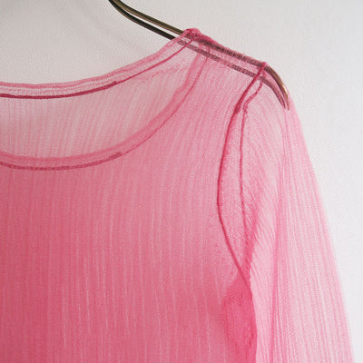 SALE 50%OFF ! <br/>【OPEN SESAME CLUB/オープン セサミ クラブ】<br>haze rib tops <br>OCS23111