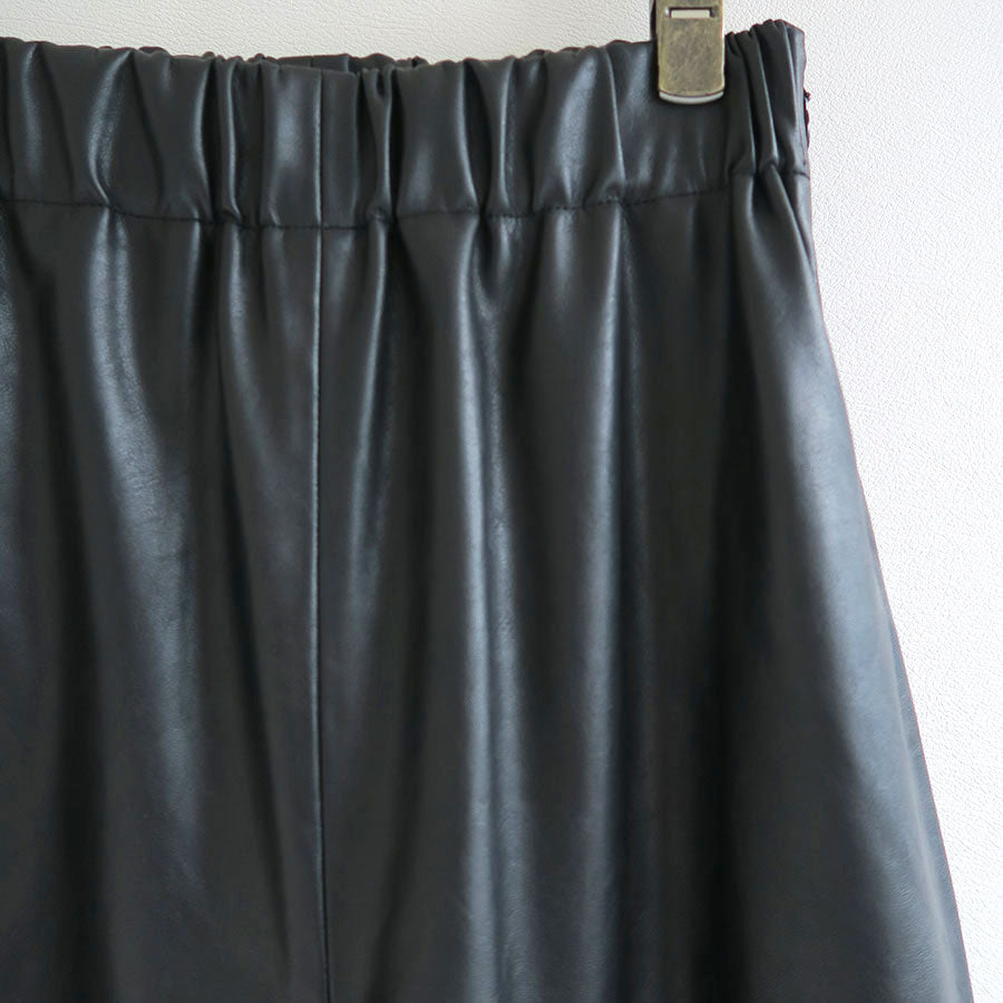 IIROT】Aynthetic Leather Cropped Pant/38