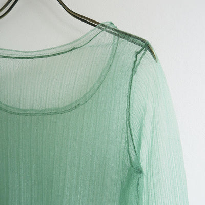 SALE 50%OFF ! <br/>【OPEN SESAME CLUB/オープン セサミ クラブ】<br>haze rib tops <br>OCS23111