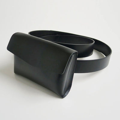 【IIROT/イロット】<br>Double belt waist bag <br>023-022-B10