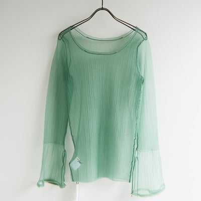 SALE 50%OFF ! <br/>【OPEN SESAME CLUB/オープン セサミ クラブ】<br>haze rib tops <br>OCS23111