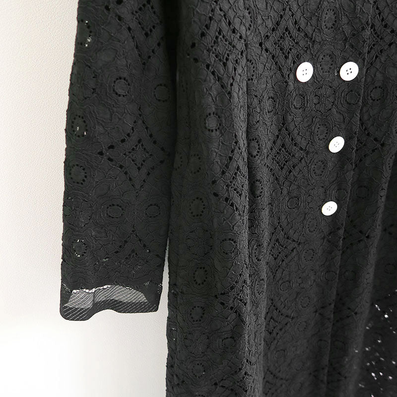 【GREED】<br>Scallop Lace Coat<br>6075600012