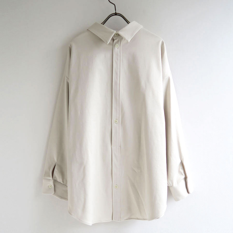 IIROT/イロット】Satin Back Open Shirt 020-022-WSH30の通販 