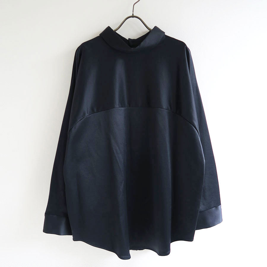 【IIROT/イロット】<br>Satin Back Open Shirt <br>020-022-WSH30
