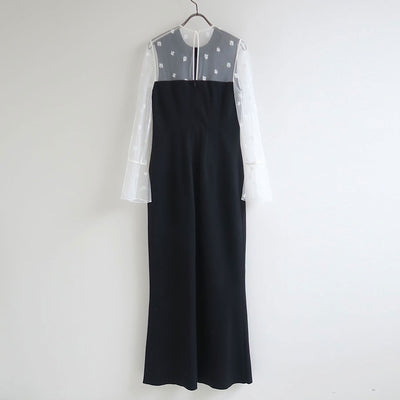 【GREED/グリード】<br>Small Flower embroidery Dress <br>6075400041