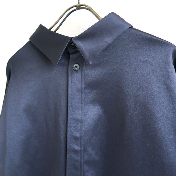 IIROT/イロット】Satin Back Open Shirt 020-022-WSH30の通販 「ONENESS ONLINE STORE」