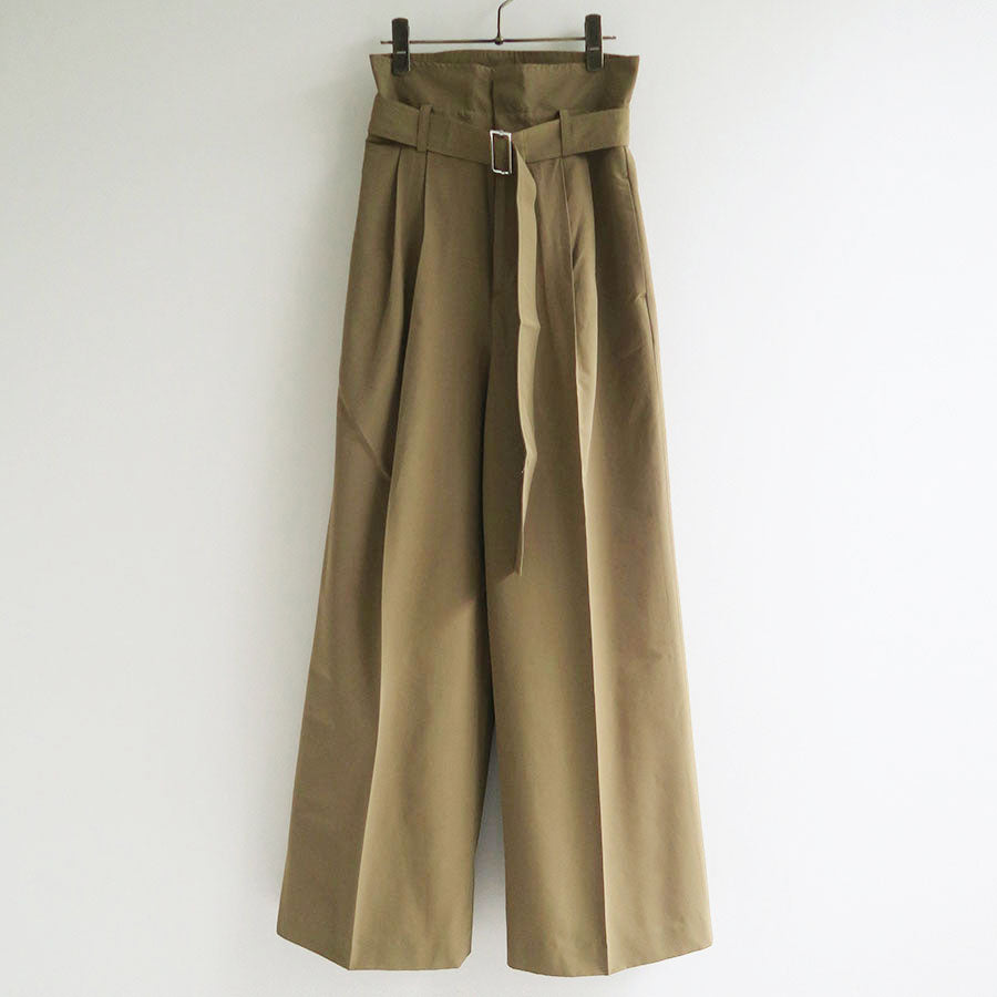 IIROT/イロット】High-waisted Wide Pant 021-023-WP56の通販 「ONENESS ONLINE STORE」