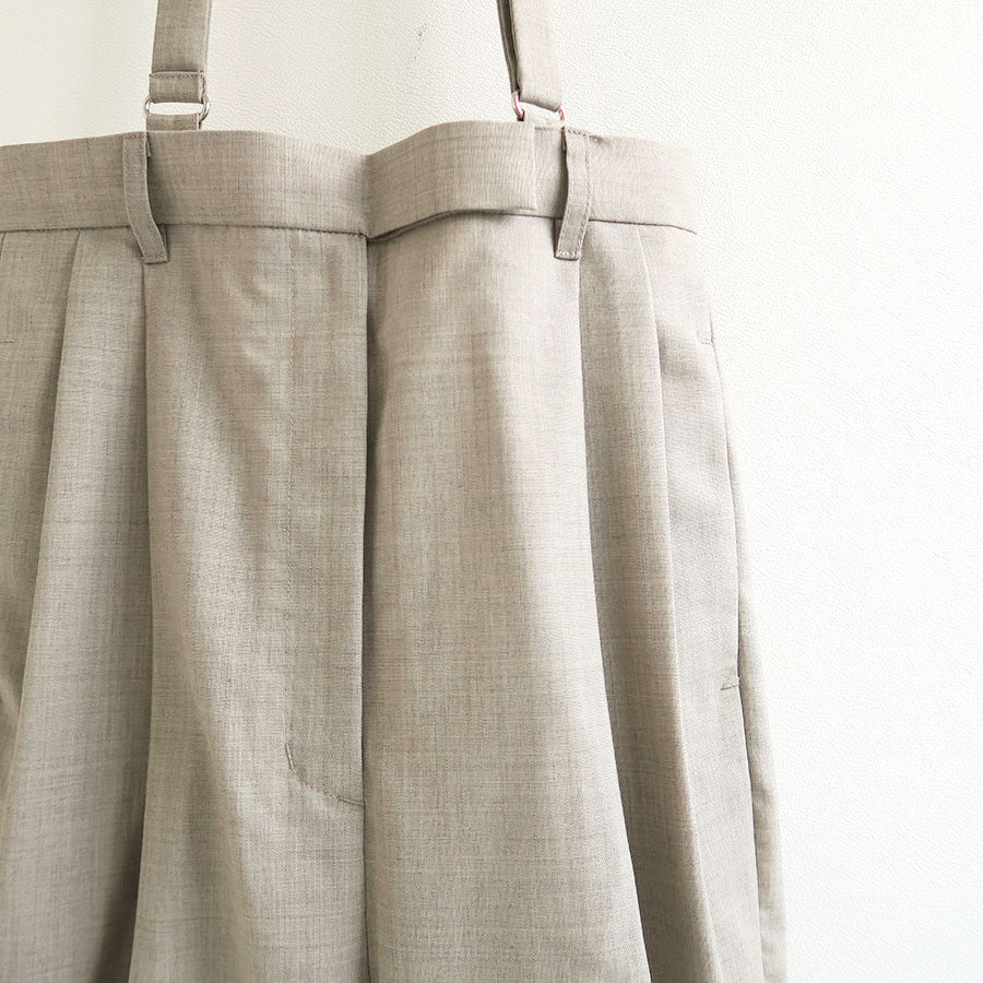 IIROT/イロット】Suspender Tuck pants 019-022-WP43の通販 「ONENESS 