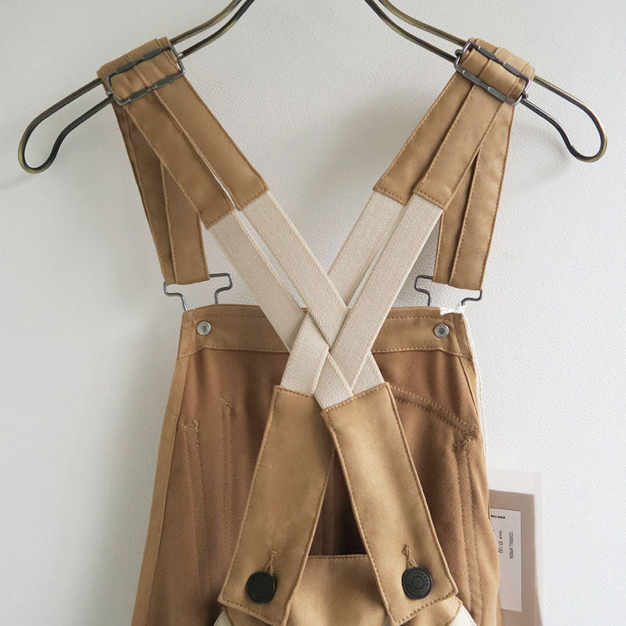 SALE 70%OFF ! <br/>【TANAKA/タナカ】<br>COVERALL APRON (ECO-BEIGE) <br>ST-132