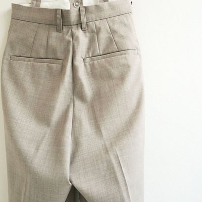 【IIROT/イロット】<br>Suspender Tuck pants<br>019-022-WP43
