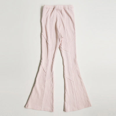 SALE 50%OFF ! <br/>【MALION vintage/マリオンヴィンテージ】<br>rib flare pants <br>06-3-3