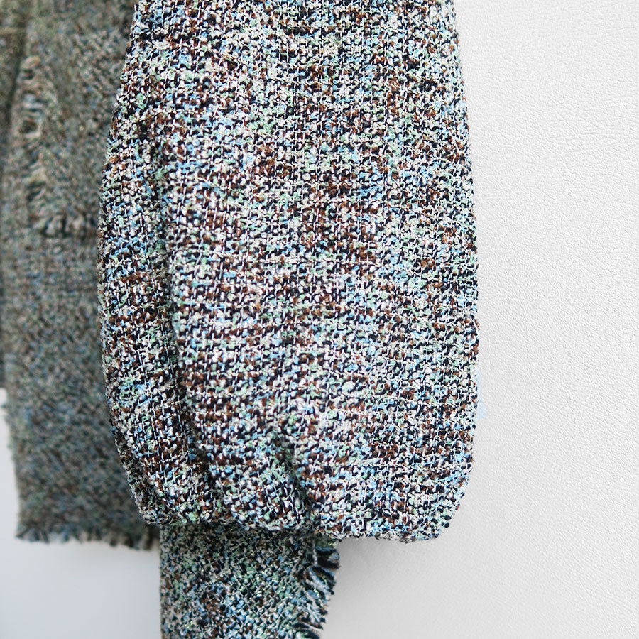 GREED/グリード】KASURI Classic Tweed Puff Jacket 6075500042の通販