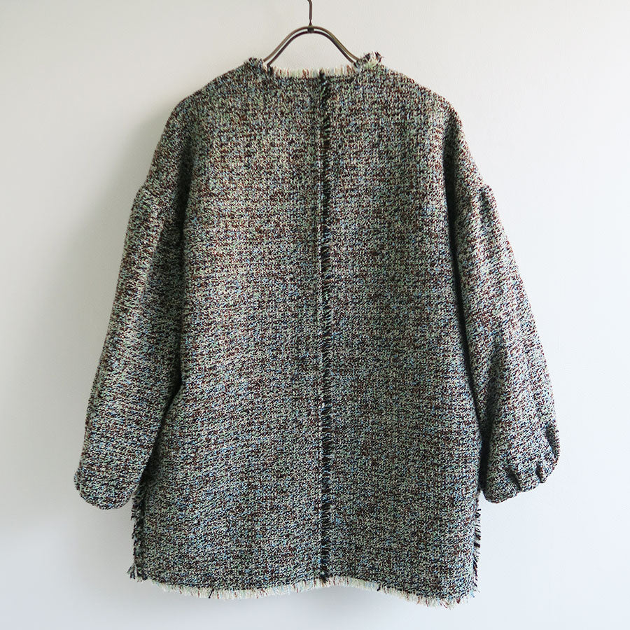 GREED/グリード】KASURI Classic Tweed Puff Jacket 6075500042の通販