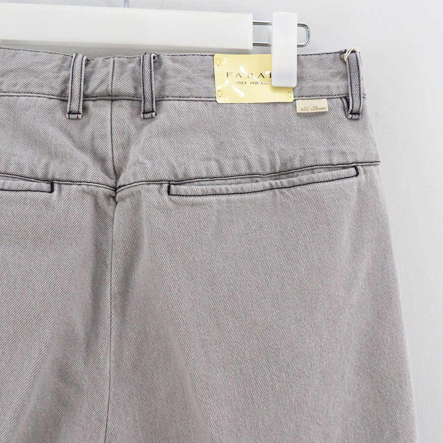 SALE 40%OFF ! <br/>【FARAH/ファーラー】<br>Two-tuck Wide Tapered Pants <br>FR0301-M4005
