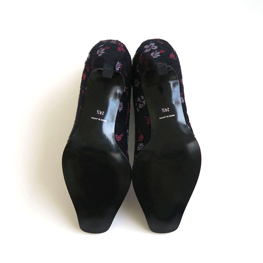 Mame Kurogouchi/マメ】Floral Jacquard Boots MM22PF-AC302の Mame Kurogouchi/マメ】Floral Jacquard Boots MM22PF-AC302の