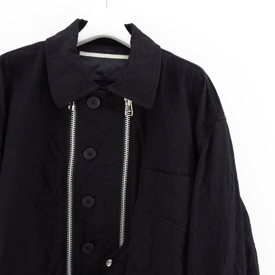 Tamme【タム】 RAF FS DENIM WORK JACKET BLACK-