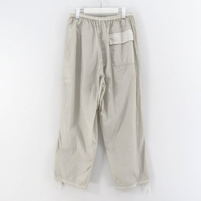 【ATON/エイトン】HAND DYE NYLON OVER PANTS <br>PRAGSM0204