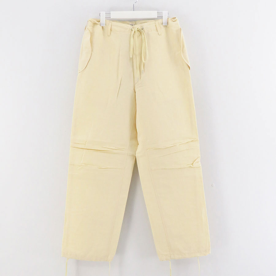 AURALEE/オーラリー】HIGH DENSITY FINX LINEN WEATHER FIELD PANTS