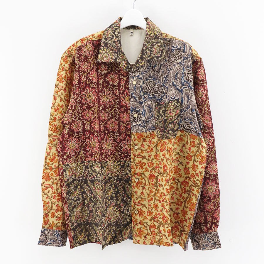 KHOKI/コッキ】Kalamkari long sleeve shirt 23ss-b-03の通販 「ONENESS ONLINE STORE」