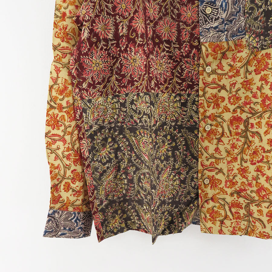 KHOKI/コッキ】Kalamkari long sleeve shirt 23ss-b-03の通販 「ONENESS ONLINE STORE」