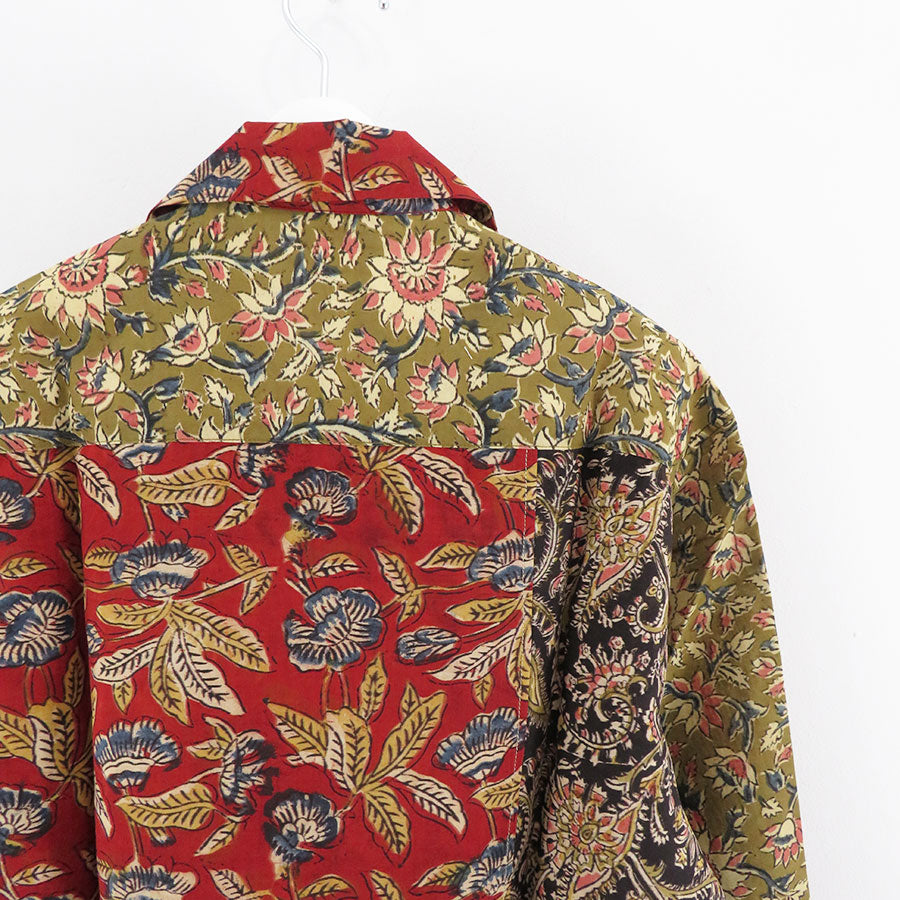 KHOKI/コッキ】Kalamkari long sleeve shirt 23ss-b-03の通販 「ONENESS ONLINE STORE」