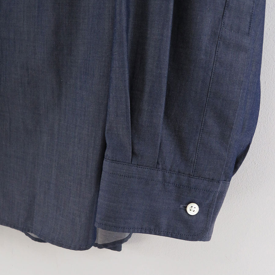 [图纸]<br> Supima 紧凑型常规领工装裤衬衫<br>GM231-50237B 
