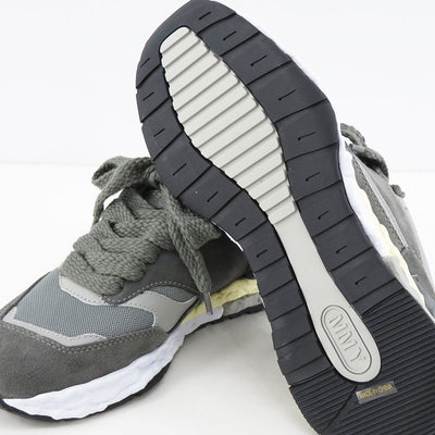 【Maison MIHARA YASUHIRO】<br>"GEORGE" OG Sole Mix Material Low-top Sneaker (GRAY) <br>A10FW701