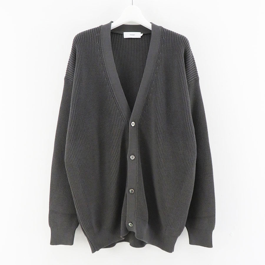 Graphpaper/グラフペーパー】Suvin Loose Rib Cardigan GU231-80267Bの通販 「ONENESS ONLINE  STORE」