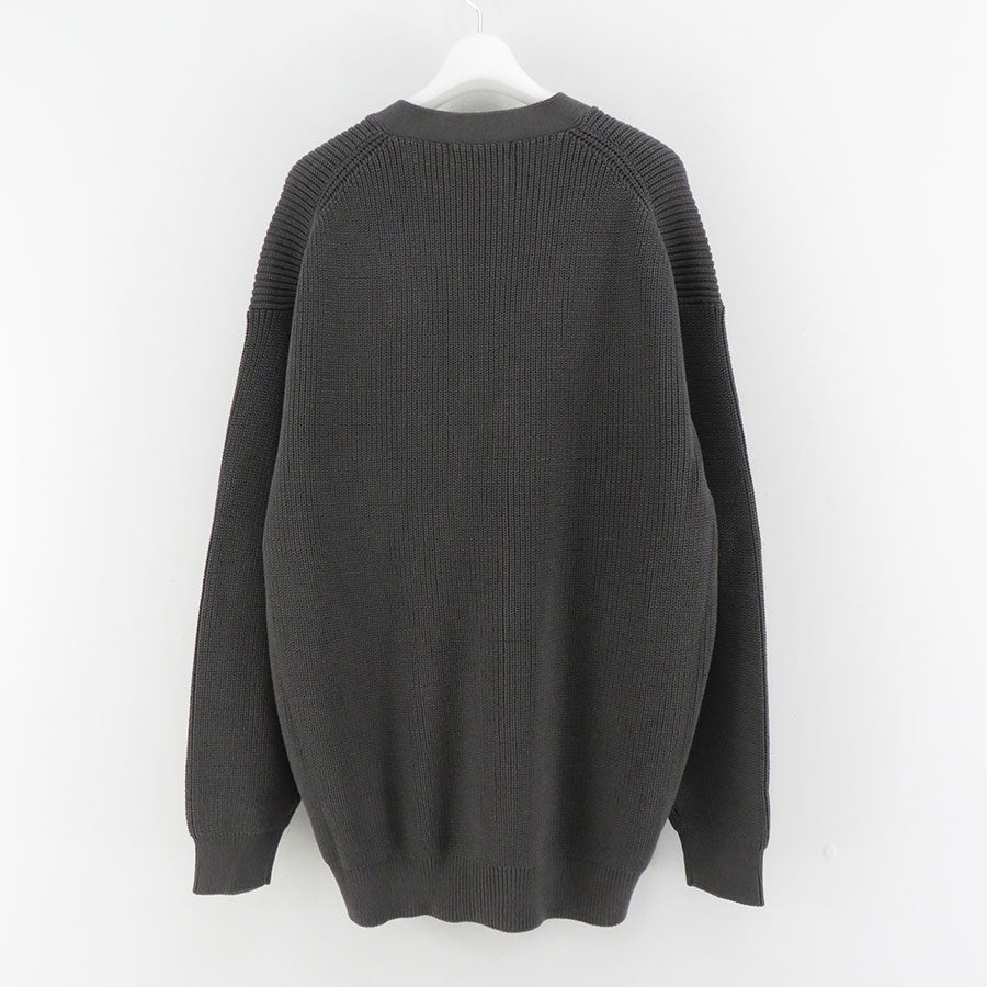 Graphpaper/グラフペーパー】Suvin Loose Rib Cardigan GU231-80267Bの通販 「ONENESS ONLINE  STORE」