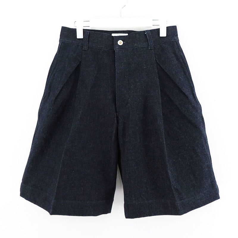 HERILL/ヘリル】HL Olive Denim Tuckshortsの通販 「ONENESS