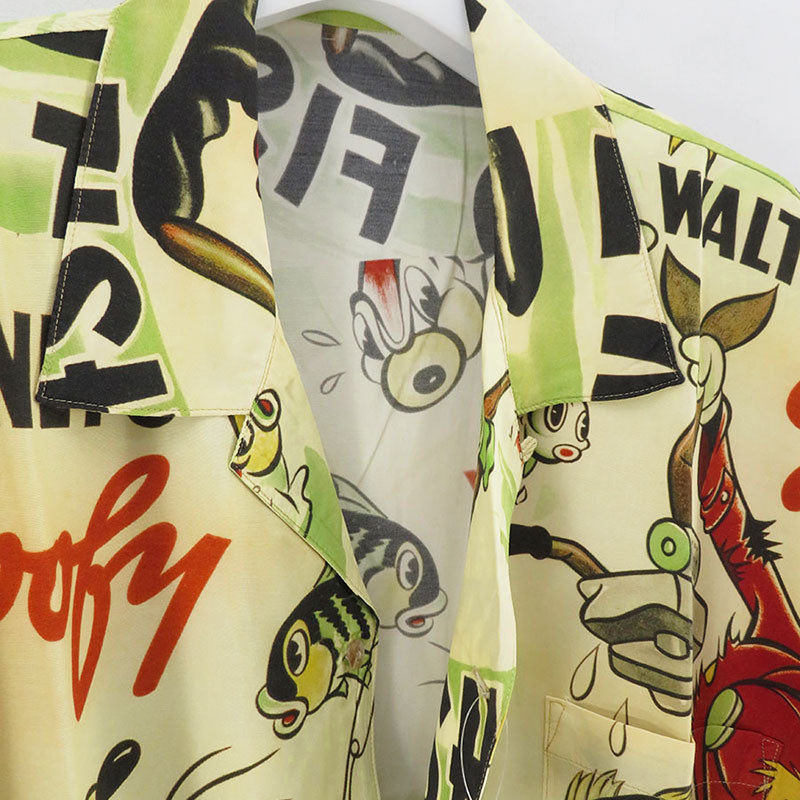 【Porter Classic/ポータークラシック】<br>ALOHA SHIRT DISNEY GOOFY