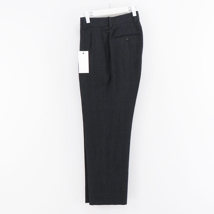 A.PRESSE/アプレッセ】Wide Tapered Trousers 23SAP-04-20Mの通販