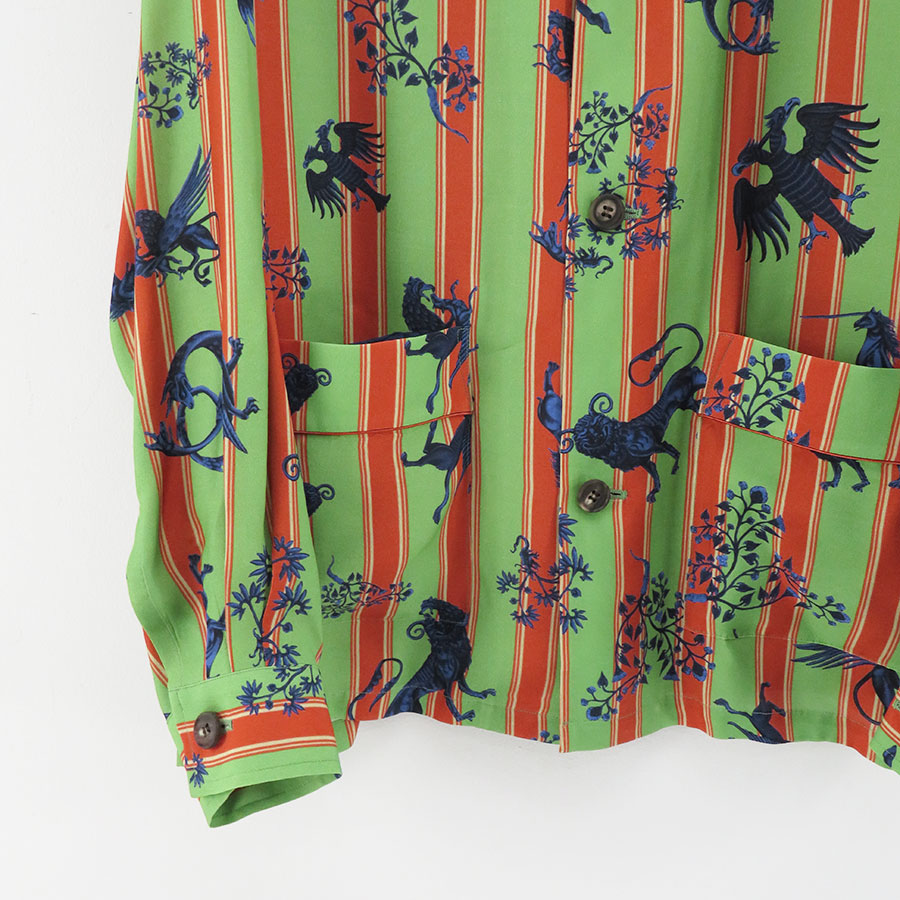 SALE 60%OFF ! <br/>【MATSUFUJI/マツフジ】<br>Rare Things Print Jacket <br>M231-0303