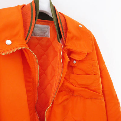 SALE 40%OFF ! <br/>【kolor/カラー】<br>ナイロンサテンブルゾン<br>22WCM-G09111