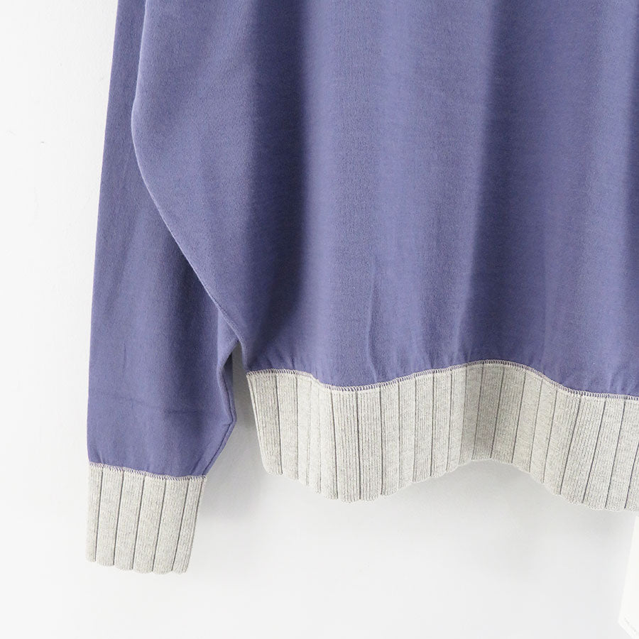 HERILL/ヘリル】Suvincotton Sweatshirts 23-080-HL-8050-1の