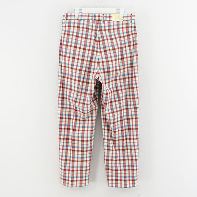 SALE 50%OFF!<br> 【FARAH/팔러】<br> 수베니아 체크 Two-tuck Wide Tapered Pants Souvenir Check<br> FR0301-M4037