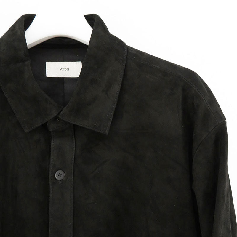 ATON/エイトン】LAMB SUEDE SHIRT JACKET JKAGNW0703の通販 「ONENESS