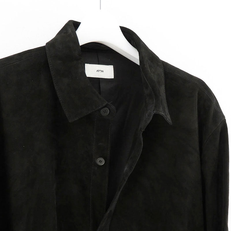 ATON/エイトン】LAMB SUEDE SHIRT JACKET JKAGNW0703の通販 「ONENESS