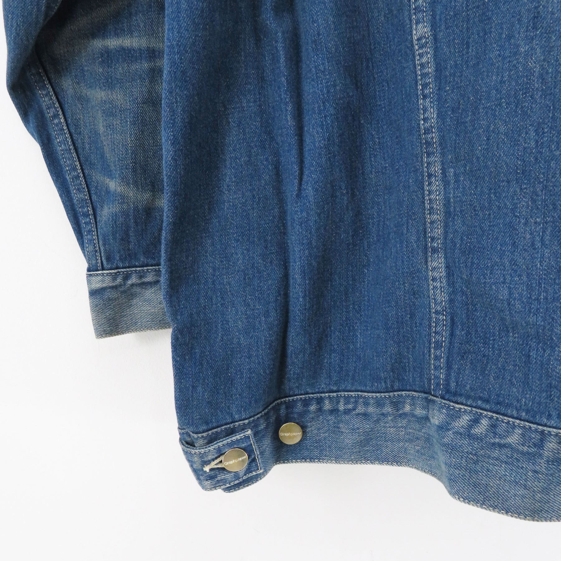 Graphpaper/グラフペーパー】Selvage Denim Trucker Jacket (DARK FADE