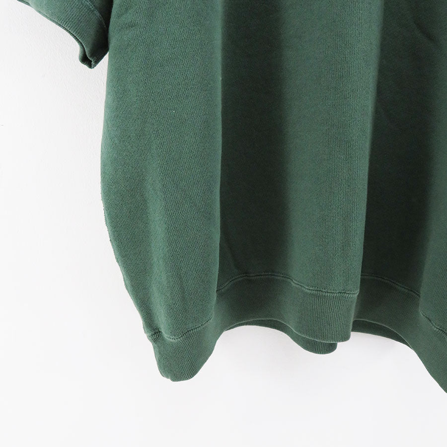 28600円極美A.PRESSE 23SS 半袖スウェットグリーンL