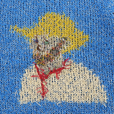 【Kota Gushiken/コウタグシケン】<br>Summer Van Gogh Long Sleeve Top (サイズ1) <br>KGSS23-K05