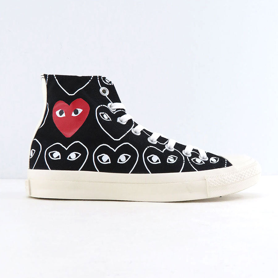 PLAY COMME des GARCONS/プレイコムデギャルソン】PLAY CONVERSE CHUCK TAYLOR (BLACK)  AZ-K117-001の通販 「ONENESS ONLINE STORE」