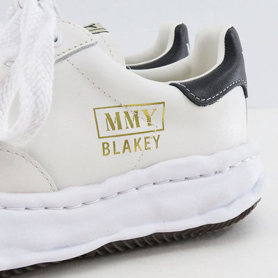 [Maison 三原康弘]<br> “BLAKEY”OG 鞋底皮革低帮运动鞋（白色）<br> A06FW702 