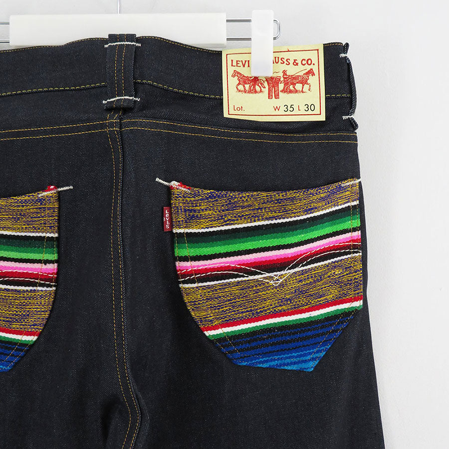 SALE 40%OFF ! , 【JUNYA WATANABE MAN】, 綿デニム Levi's Wネームパンツ, WJ-P221-051