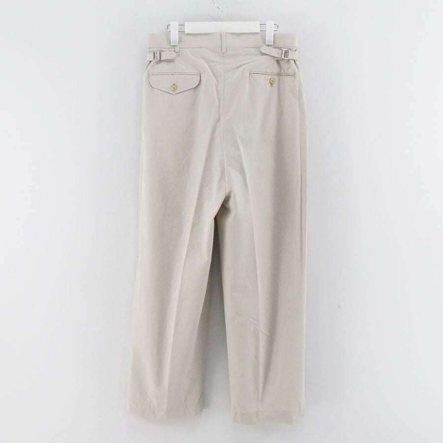 【A.PRESSE/アプレッセ】, High Density Weather Cloth Trousers , 23SAP-04-21H