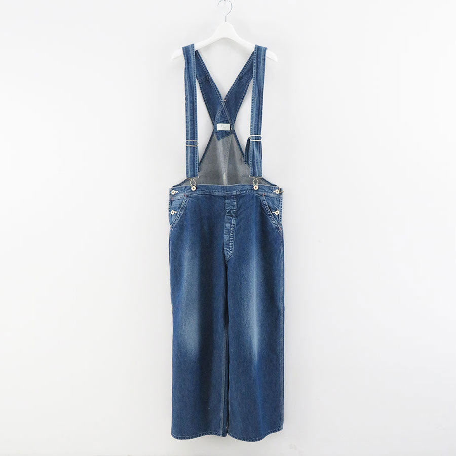 【HERILL/ヘリル】<br>HL Nepdenim OVERALLS <br>23-030-HL-8070-1